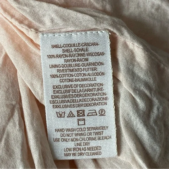 Free People Pink Black Floral Embroidered Cutout Austin Emma Dress 47029 - Picture 15 of 15